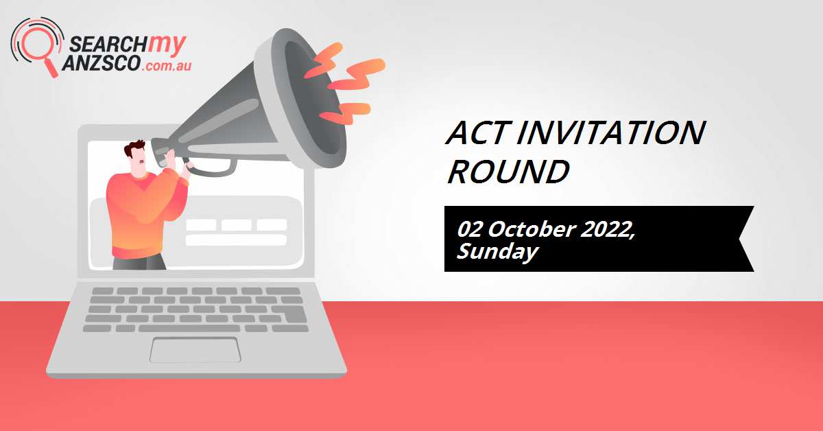 ACT Invitation Round