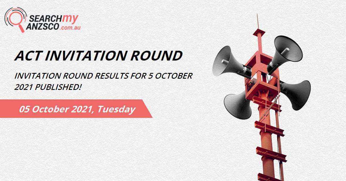 ACT Invitation Round