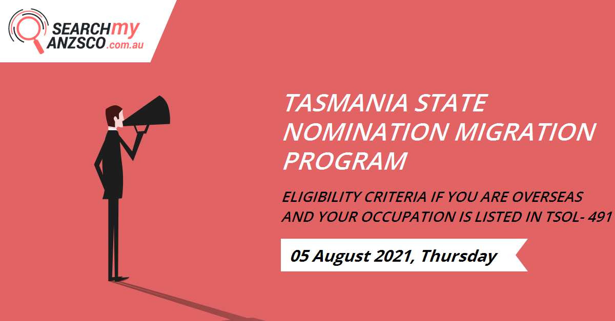 Tasmania State Nomination Migration Program