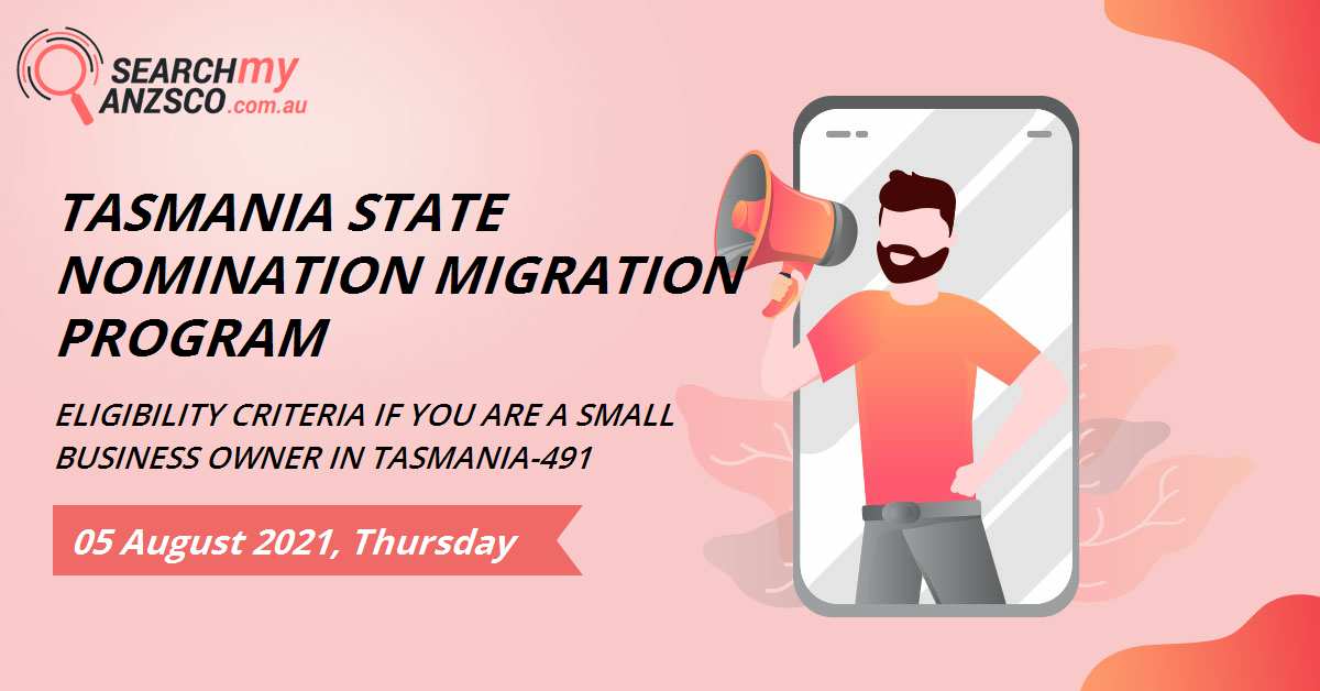 Tasmania State Nomination Migration Program