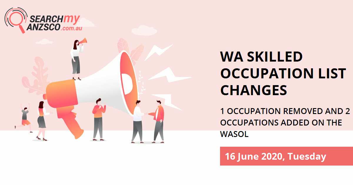 WA Skilled Occupation List Changes